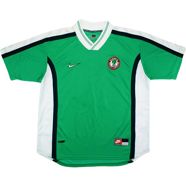 Tailandia Camiseta Nigeria 1ª Retro 1998 Verde